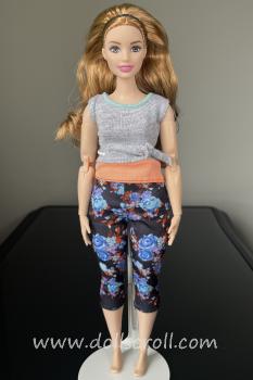 Mattel - Barbie - Made to Move - Curvy with Auburn Hair - кукла